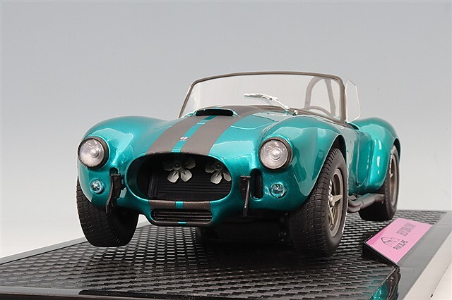 JADA 1/18 シェルビー コブラ 427 MK2 ブルーメタリック(グリーン)