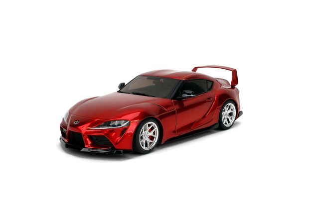 SOLIDO 1/18 トヨタ GR スープラ レッド Solido 1:18 2023 Toyota GR Supra Streetfighter - Red - M & J Toys