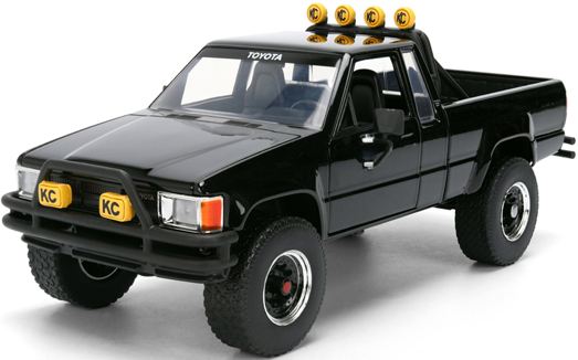 ピックアップトラック５台セット ☆予約品☆ JADA 1/24 トヨタ SR5 ピックアップ 1985 バック トゥ ザ