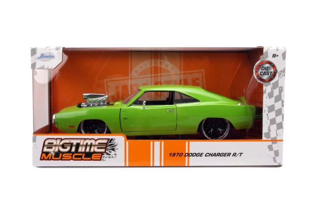 ☆予約品☆ JADA 1/24 1970 ダッジ チャージャー R/T グリーン