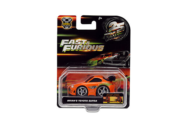 ☆予約品☆ JADA 1/43 SMALL BLOCKS F&F 1995 トヨタ スープラ