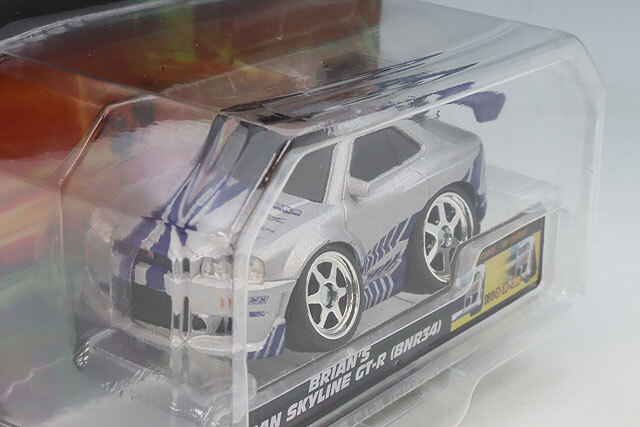 JADA 1/43 SMALL BLOCKS F&F 1999 日産 スカイライン GT-R (R34