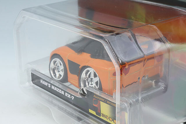 JADA 1/43 SMALL BLOCKS F&F 1995 マツダ RX-7 ワイドボディ (ハン)