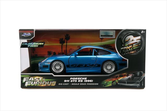 ☆予約品☆ JADA 1/24 F&F ポルシェ 911 GT3 RS ブルー フラッシュ