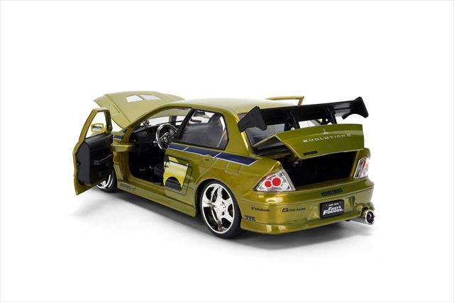 ☆予約品☆ JADA 1/24 F&F ミツビシ ランサー EVO7 グリーン