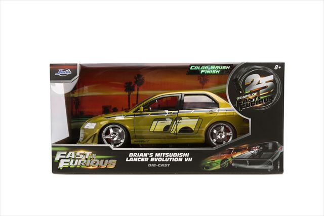 ☆予約品☆ JADA 1/24 F&F ミツビシ ランサー EVO7 グリーン