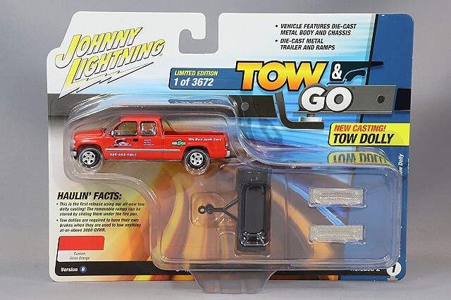 ジョニーライトニング 1/64 2002 シボレー シルバラード EX キャブ