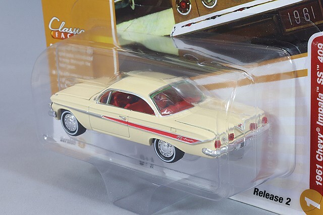 ジョニーライトニング 1/64 1961 シボレー インパラ コロナクリーム