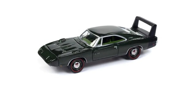 ジョニーライトニング 1/64 1969 ダッジ チャージャー デイトナ ダーク