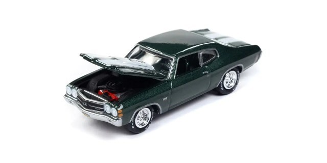 ジョニーライトニング 1/64 1970 シボレー シェベル SS フォレスト 