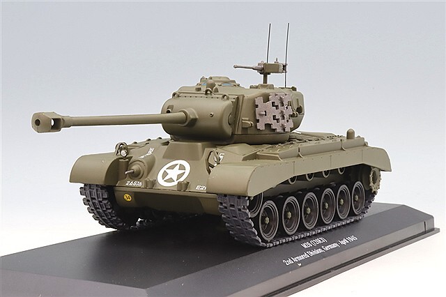 Militaria 1/43 M26 パーシング アメリカ軍 2機甲師団 1945年4月 ドイツ