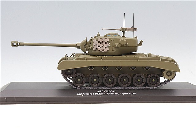 Militaria 1/43 M26 パーシング アメリカ軍 2機甲師団 1945年4月 ドイツ