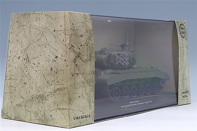 Militaria 1/43 M26 パーシング アメリカ軍 2機甲師団 1945年4月 ドイツ
