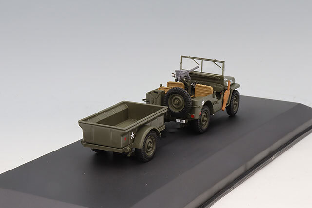 Militaria 1/43 ウィリス ジープ 1/4トン アメリカ軍