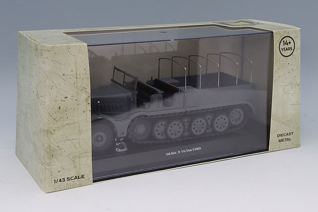 Militaria 1/43 Sd.Kfz.9 18トン ハーフトラック FAMO ドイツ軍