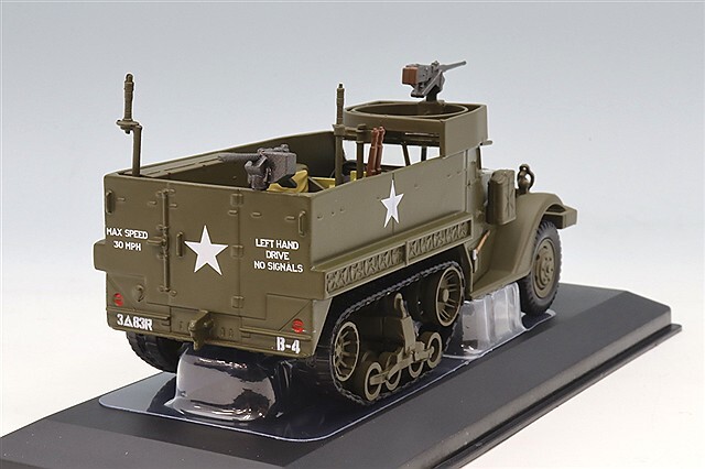 Militaria 1/43 M3 ハーフトラック M2HB 重機関銃 アメリカ軍