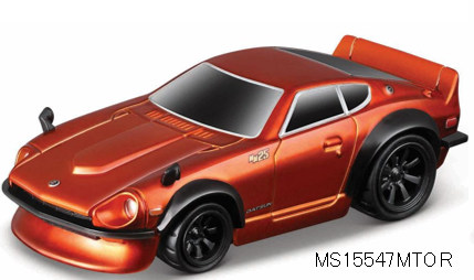 マイスト マッスルマシーン 1/64 ダットサン 240Z メタリックオレンジ