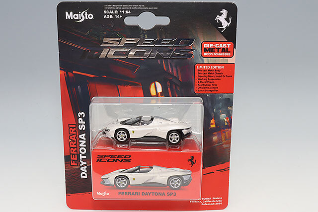 マイスト スピードアイコンシリーズ 1/64 フェラーリ デイトナ