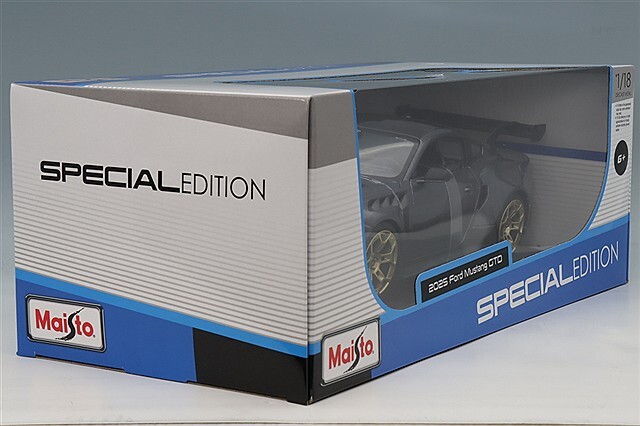 マイスト 1/18 フォード マスタング GTD 2025 メタリックグレー