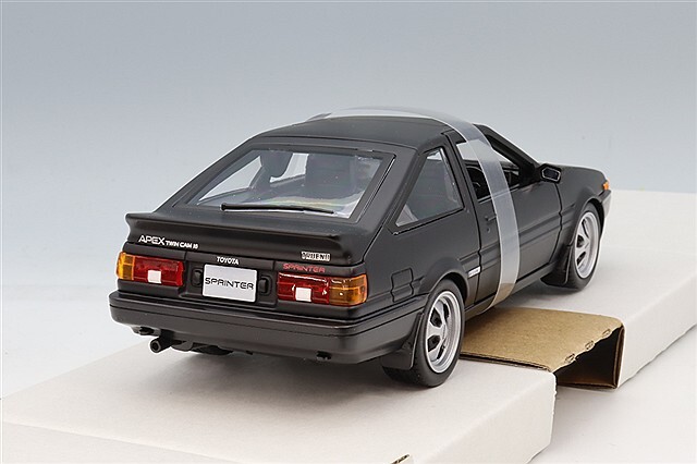 マイスト 1/24 トヨタ スプリンター トレノ (AE86) マットブラック