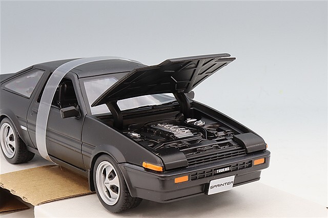 マイスト 1/24 トヨタ スプリンター トレノ (AE86) マットブラック