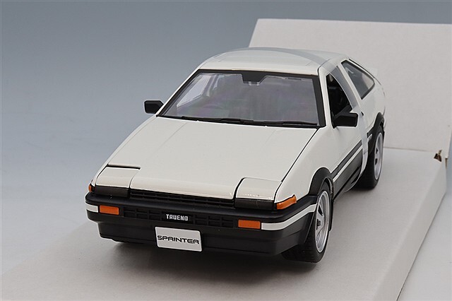 マイスト 1/24 トヨタ スプリンター トレノ (AE86) ホワイト/ブラック