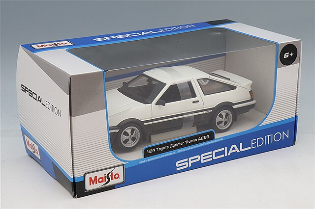 マイスト 1/24 トヨタ スプリンター トレノ (AE86) ホワイト/ブラック
