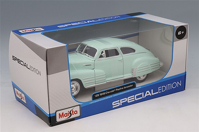 マイスト 1/24 シボレー フリートライン エアロセダン 1948 ライトグリーン