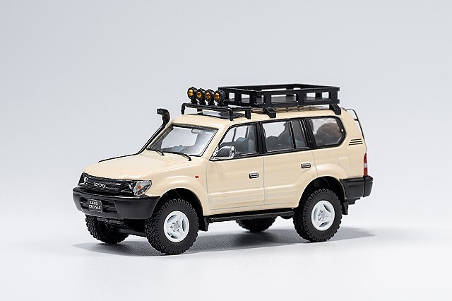 GCD 1/64 トヨタ ランドクルーザー プラド 90 左ハンドル レトロ