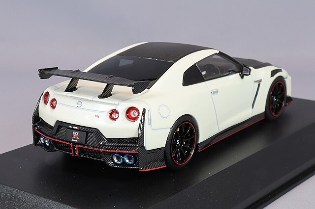 京商 1/43 日産 GT-R ニスモ 2024 ホワイト