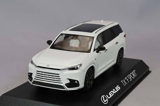 京商 1/43 レクサス TX 500h F SPORT パフォーマンス プラチナホワイト 