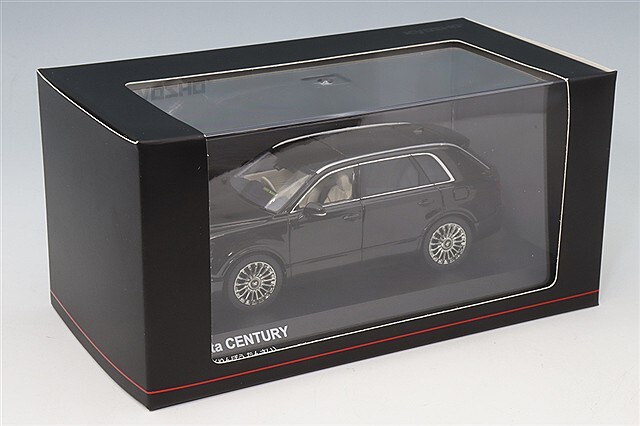 京商 1/43 トヨタ センチュリー 麟鳳 単彩(ブラック