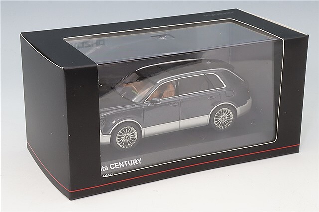 京商 1/43 トヨタ センチュリー 黎明(グレー/シルバー)/ミッドブラウン内装