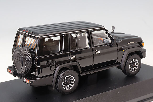 京商 1/43 トヨタ ランドクルーザー 70 アティチュードブラック