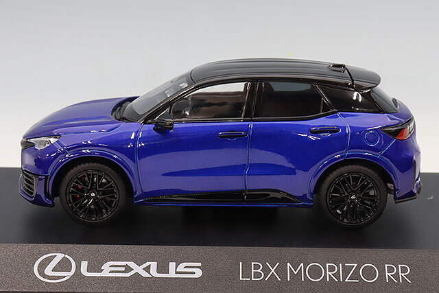 京商 1/43 レクサス LBX MORIZO RR ヒートブルーコントラクトレイヤ