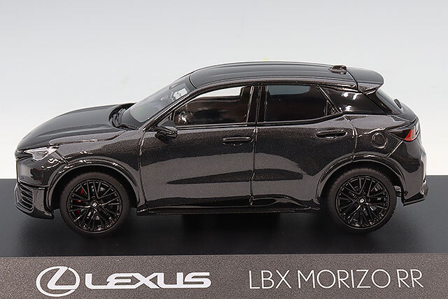 京商 1/43 レクサス LBX MORIZO RR グラファイトブラックガラスフレーク