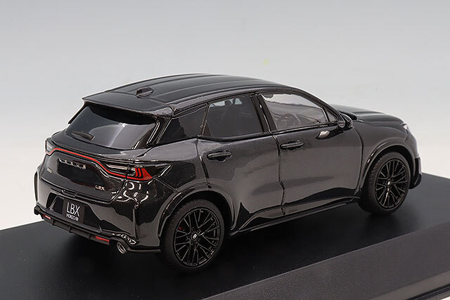 京商 1/43 レクサス LBX MORIZO RR グラファイトブラックガラスフレーク