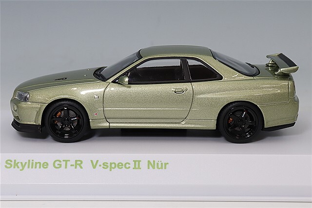 京商 1/43 日産 スカイライン R34 GT-R V-specII ニュル ミレニアム