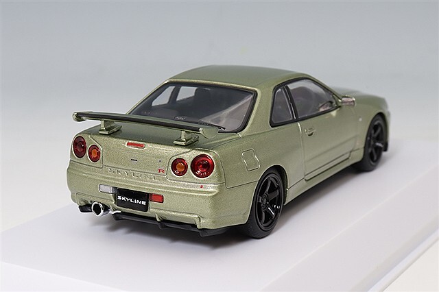 京商 1/43 日産 スカイライン R34 GT-R V-specII ニュル ミレニアム