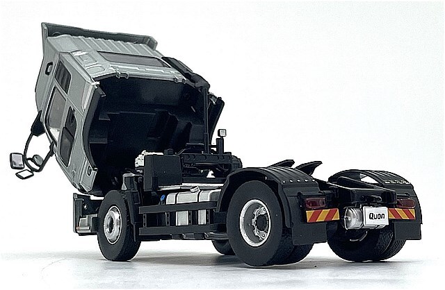 最終値下げ　京商　1/43 UDクオン＋日本トレクス 重機運搬トレーラーセット 京商 1/43 UD クオン GK 日本トレクス コンテナセミトレーラー