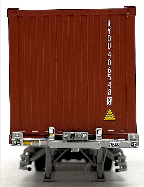 京商 1/43 UD クオン GK 日本トレクス コンテナセミトレーラー