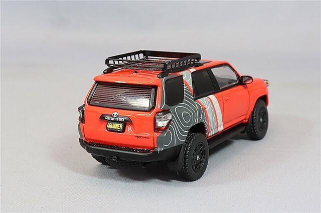GCD 1/64 トヨタ 4 ランナー TRD Pro 2022 (左ハンドル) オレンジ