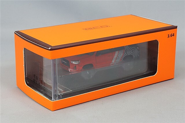 GCD 1/64 トヨタ 4 ランナー TRD Pro 2022 (左ハンドル) オレンジ