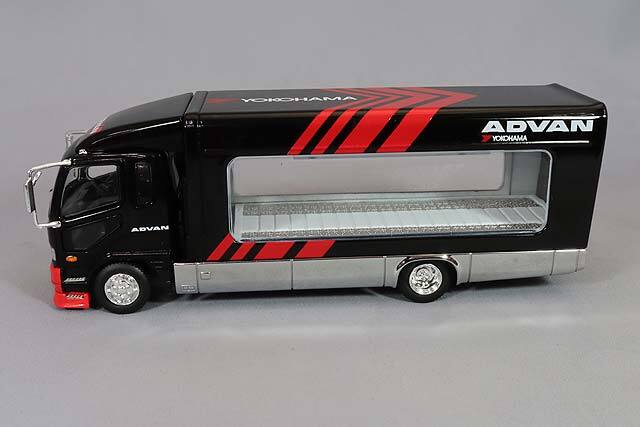 GCD 1 64 悩ん スカニア S730 トラック トランスポーター アドバン色