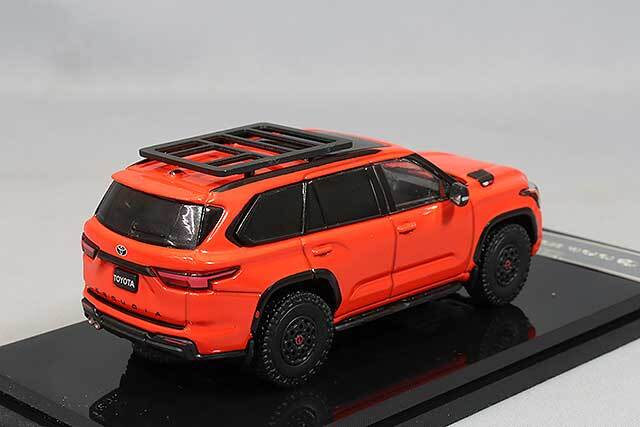 GCD 1/64 トヨタ セコイア TRD PRO 左ハンドル オレンジ