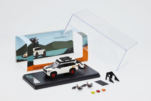 ☆予約品☆ GCD 1/64 トヨタ セコイア TRD PRO- 左ハンドル