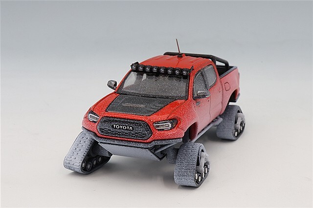 GCD 1/64 トヨタ タコマ 2022 スキーバージョン/アクセサリー付