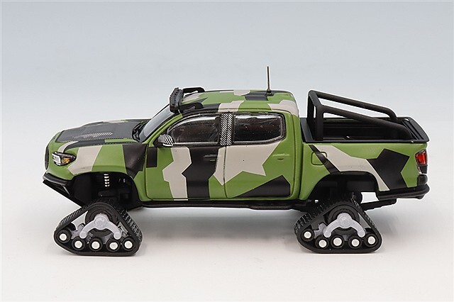 GCD 1/64 トヨタ タコマ 2022 スキーバージョン/アクセサリー付