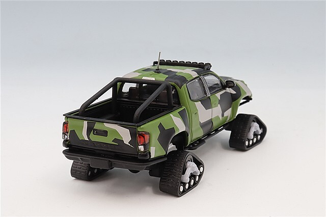 GCD 1/64 トヨタ タコマ 2022 スキーバージョン/アクセサリー付
