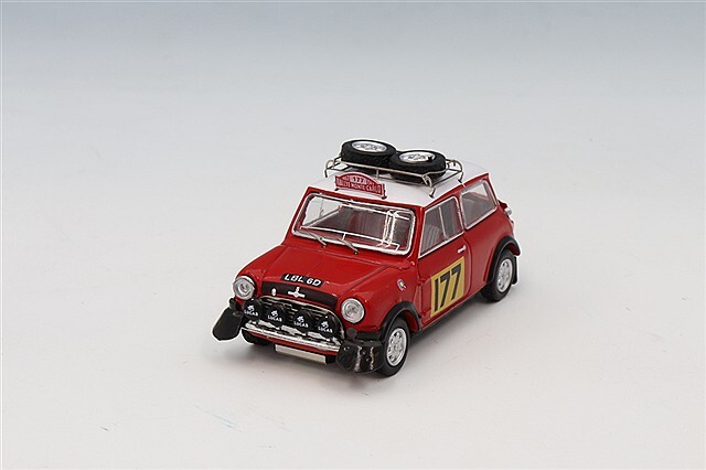 GCD 1/64 モーリス ミニ クーパーS 1967 モンテカルロ ラリー
